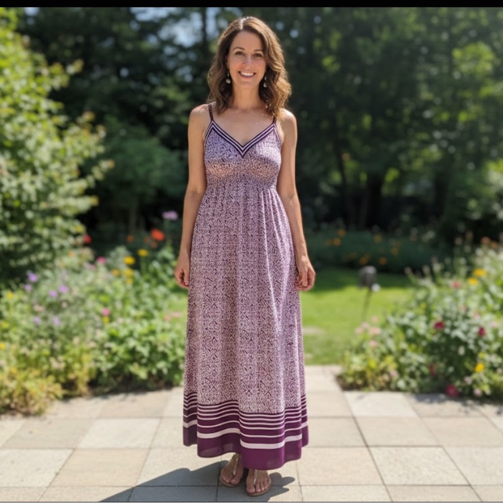 LOFT Purple Dress